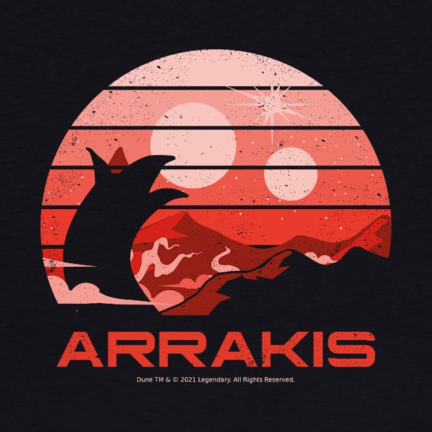 Retro Sunset Arrakis by rojakdesigns